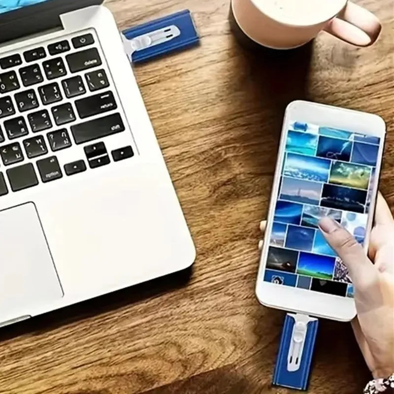 AllPort™ Flash – 4 in 1 Multi-Device Storage Made Easy